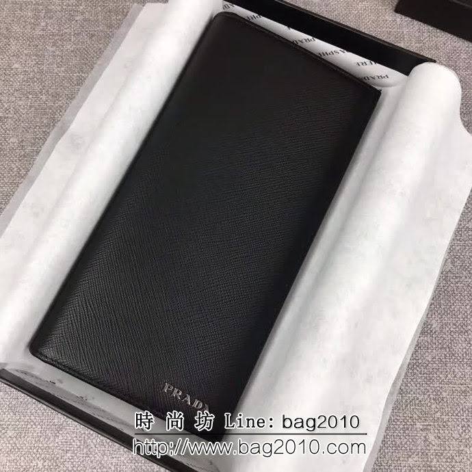 PRADA普拉達 專櫃最新款式 頂級原單十字紋牛皮 男士西裝夾 2MV836 DD1698